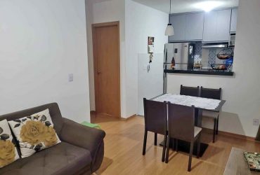 Apartamento Mobiliado (2 quartos, 1 banheiro)